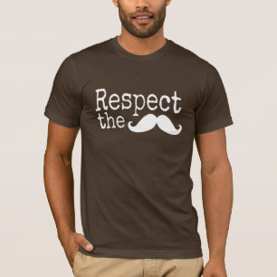 Respeite as camisas escuras do bigode