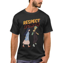 Respeite as Mulheres – Camiseta de Empoderamento p