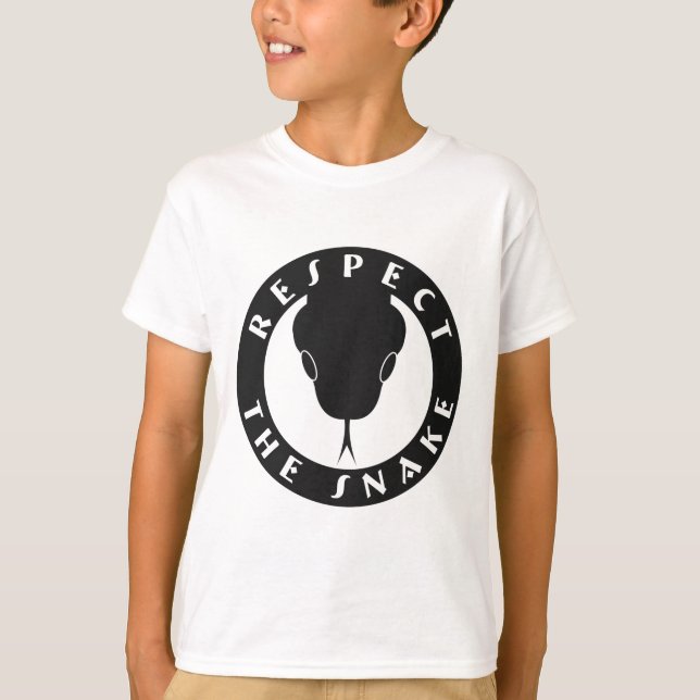 Respeite o t-shirt dos miúdos do cobra (Frente)
