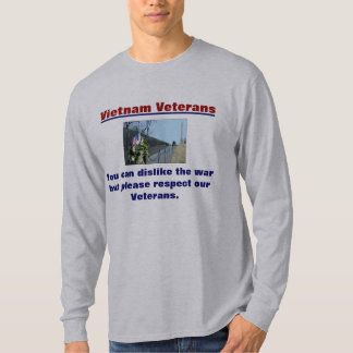 Respeito do t-shirt dos veteranos de Vietnam