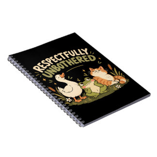 Respeitosamente Impassível - Caderno Espiral