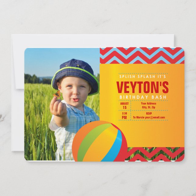 Respingo de Splish um convite da festança do (Frente)