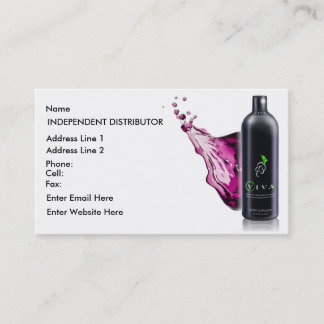 Respingo de Viva - cartão de visita