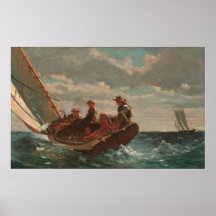 Respiração - Winslow Homer Fine Art Poster