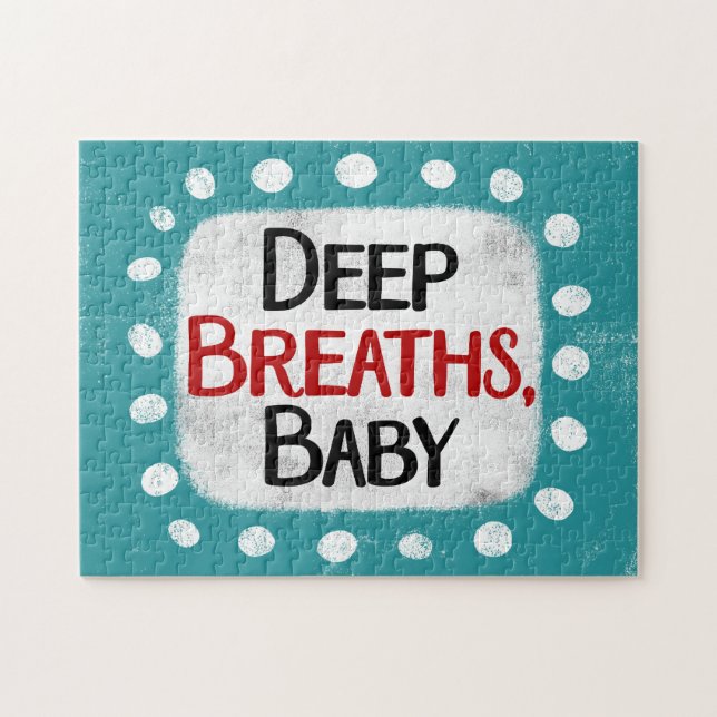 Respirações Profundas, Quebra-cabeça do Baby Jigse (Horizontal)