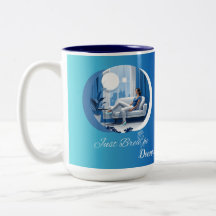 Respire a caneca de autoatendimento