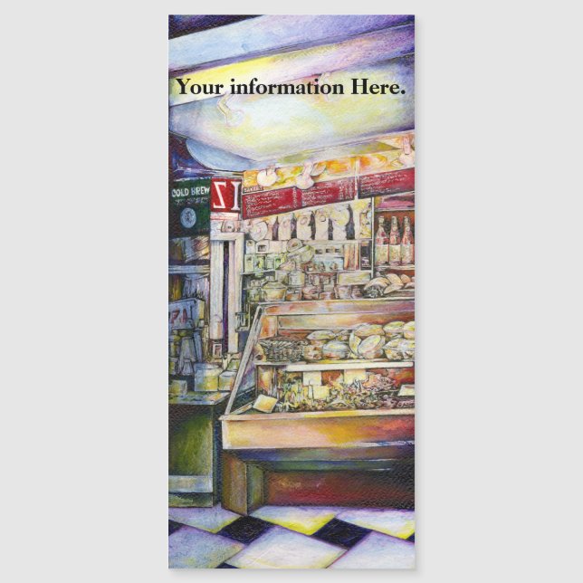 Respire frio em um Deli quente (Frente)