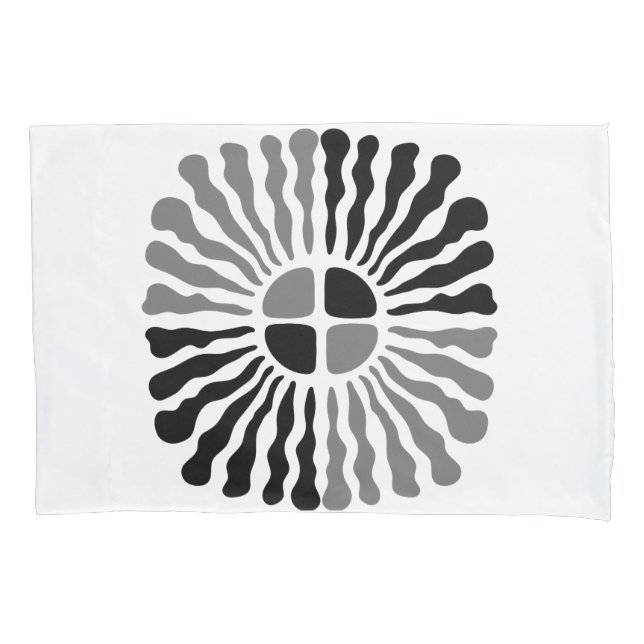 Resplendor Monocromático Explosão Solar de Preto F (Frente)
