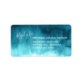 Responder às etiquetas de endereço de casamento de