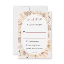 Resposta Bege Floral Oval Boho Terroso