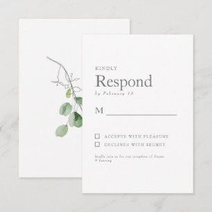Resposta de Casamento Botânico Branco na Primavera