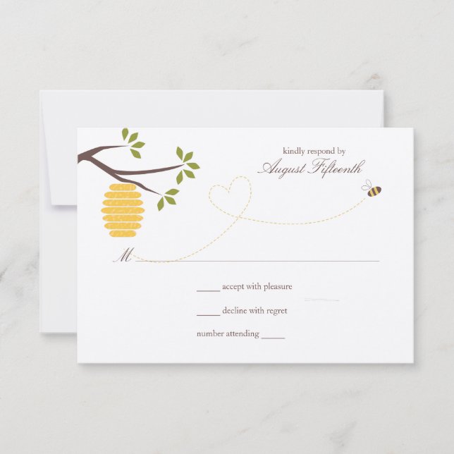 Resposta de Casamento de Bee Hive (Frente)