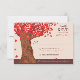 Resposta de Casamento de Outono Amoroso sob Carval