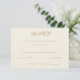Resposta de Casamento em Marfim e Ouro Antigo Here