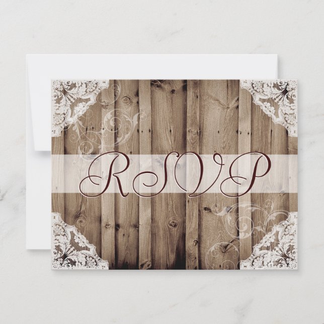 Resposta de Casamento em Renda Branco Antigo (Frente)