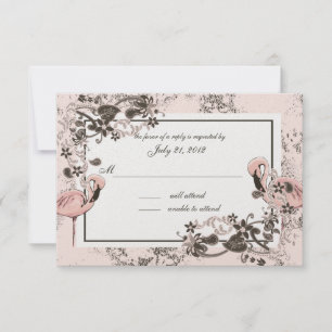 Resposta de Casamento Flamingo