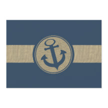 Resposta de casamento na praia com listras azuis â