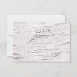 Resposta de Casamento Rústico em Madeira de Bétula