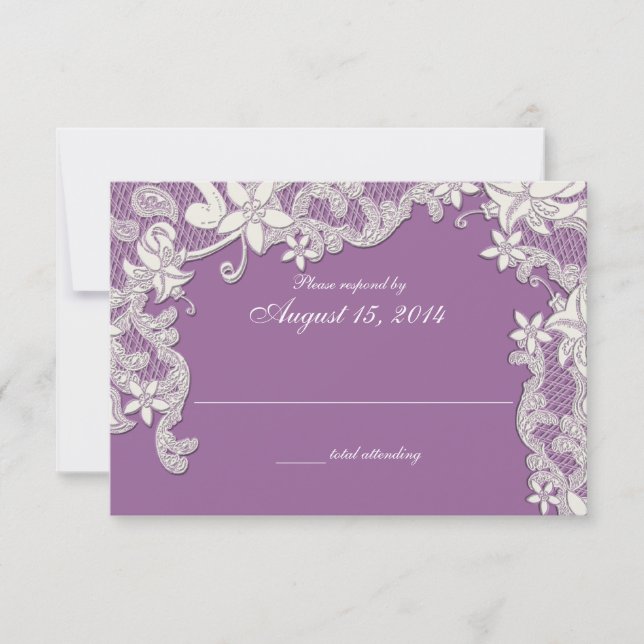 Resposta de Design do Estilo de Lace do País Vinta (Frente)