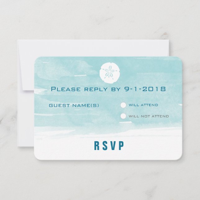 Resposta de Dólar de Areia de Aquarelas - cantos r (Frente)