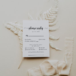 Resposta de Escolha do Menu Casamento Clássico da 