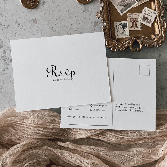 Resposta de Escolha do Menu Casamento Clássico da  (Criador carregado)