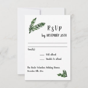 Resposta de Recepção de Evento de Festa de Férias 