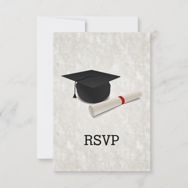 Resposta de RSVP Personalizável do Diploma de fest (Frente)