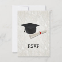 Resposta de RSVP Personalizável do Diploma de fest