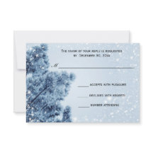 Resposta de Wonderland Snow e Pine Wedding