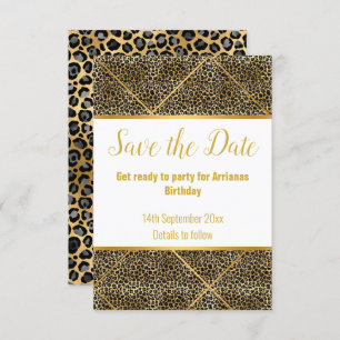 RESPOSTA DOURADA 2 RSVP DE LEOPARD ANIMAL