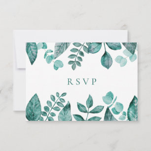Resposta Elegante do Teal Greenery, Casamento de A