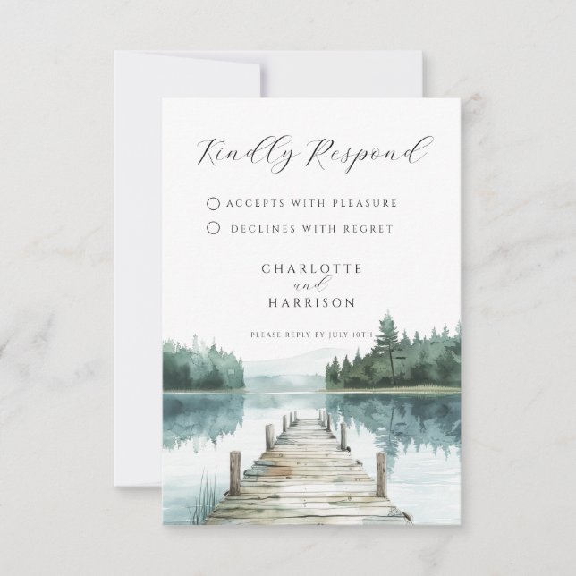 Resposta para Casamento no Lago da Montanha da Flo (Frente)