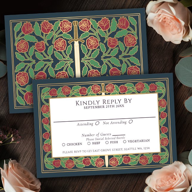 Resposta para Casamento Real Espada Floral Dourada (Criador carregado)