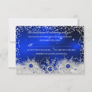 Resposta para Festa de Natal Blue Snowflake