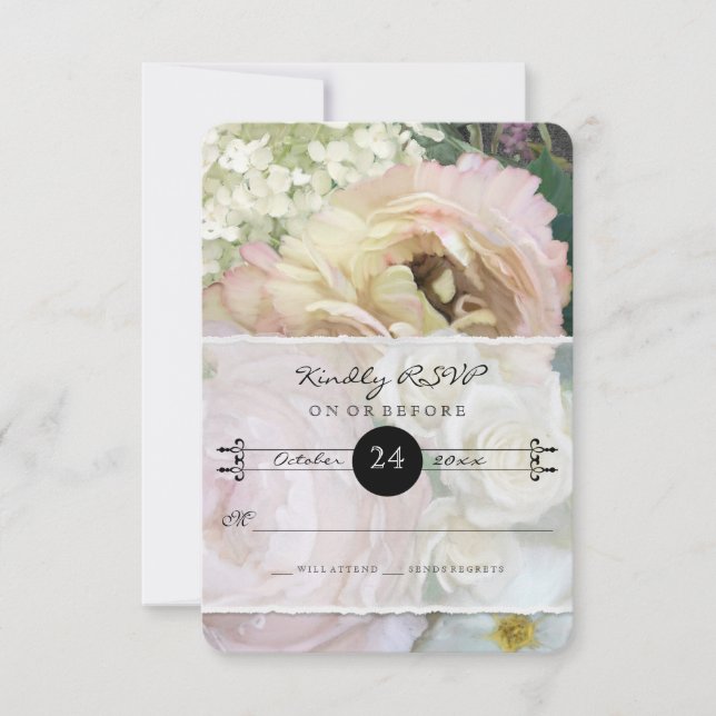 Resposta RSVP Mercado de Flores Francês Peônia Hor (Frente)
