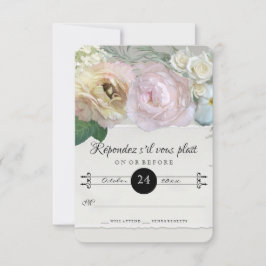 Resposta RSVP Resposta à Cinza francesa de Arte de
