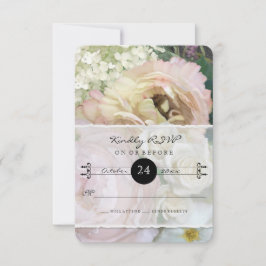 Resposta RSVP Resposta de Peony Hydrangea do Merca