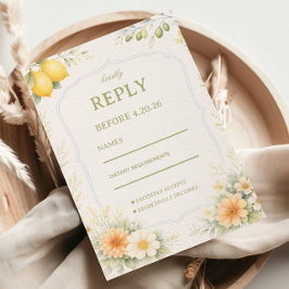 Resposta Suave Floral de Limão