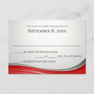 Resposta vermelha em ondas de aço