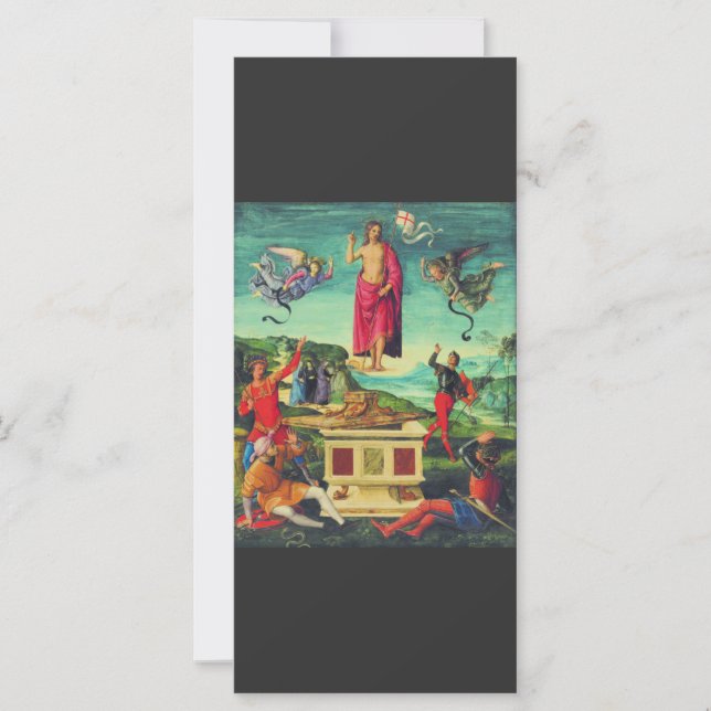 Ressurreição do Cristo de Jesus por Rafael (Frente)