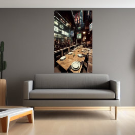 Restaurante Aurea Lux | AI Art Poster