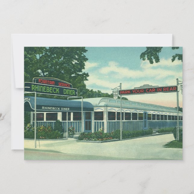 Restaurante Vintage, Restaurante Retrô à Beira da  (Frente)