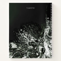 Resumo minimalista do Cobrir metálico personalizad