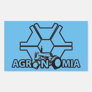 Retangular Adesivo Agronomia