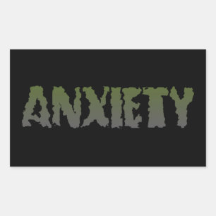 Retangular Adesivo Anxiety Ver 1