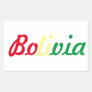 Retangular Adesivo Bolivia