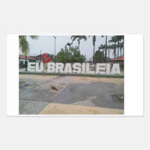 Retangular adesivo Brasileia