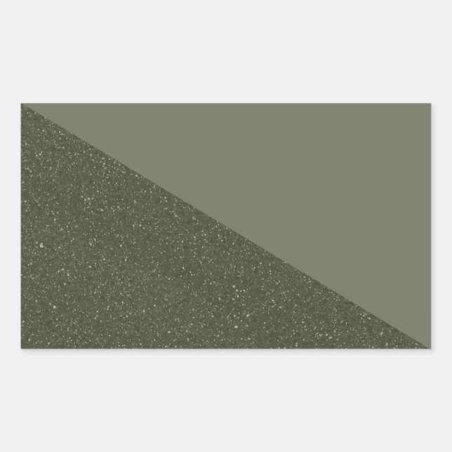 Retangular Adesivo com Textura Diagonal Verde Musgo (Frente)