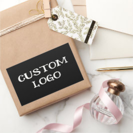 Retangular Adesivo de logotipo personalizado